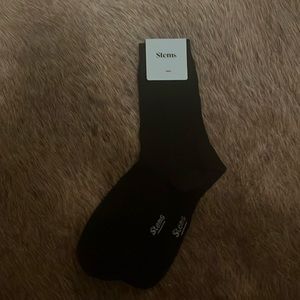 Black Stems Socks